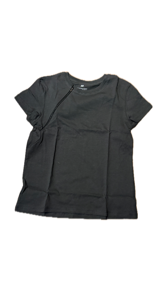 RIGHT ZIPPER Black