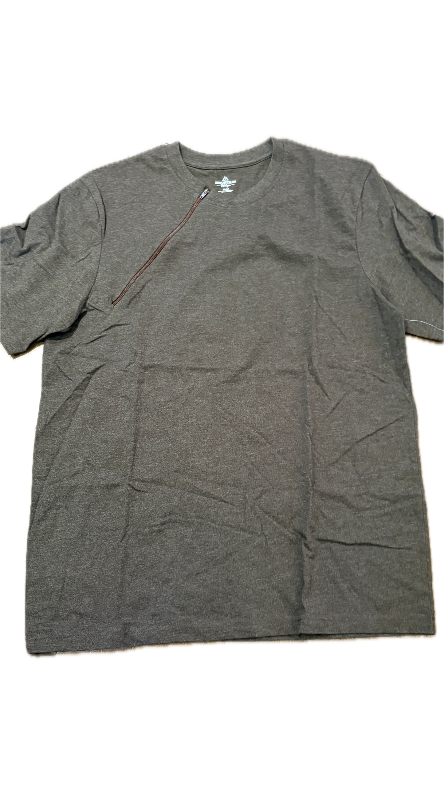 RIGHT ZIPPER Dark Grey