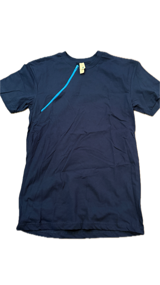 RIGHT ZIPPER Black