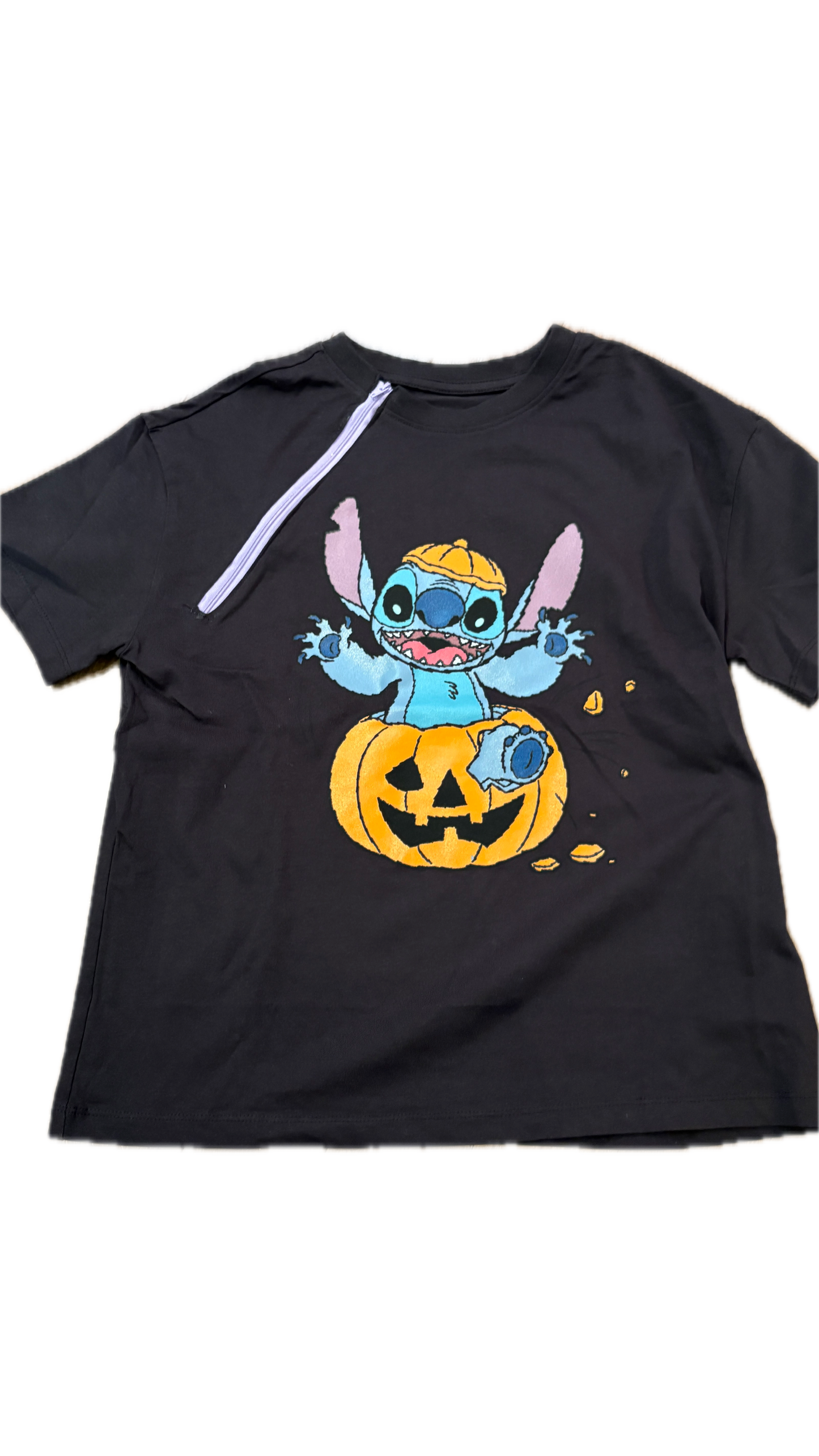 RIGHT ZIPPER Halloween Stitch