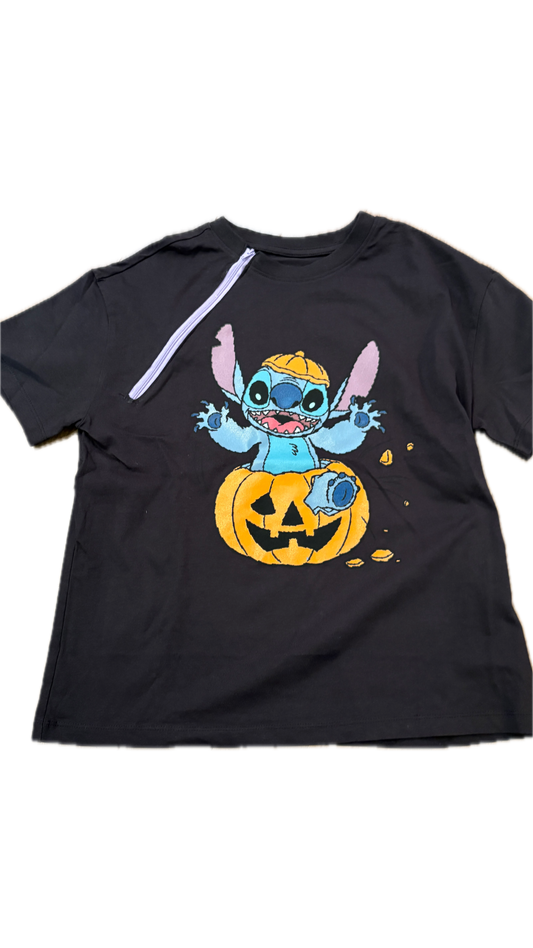 RIGHT ZIPPER Halloween Stitch