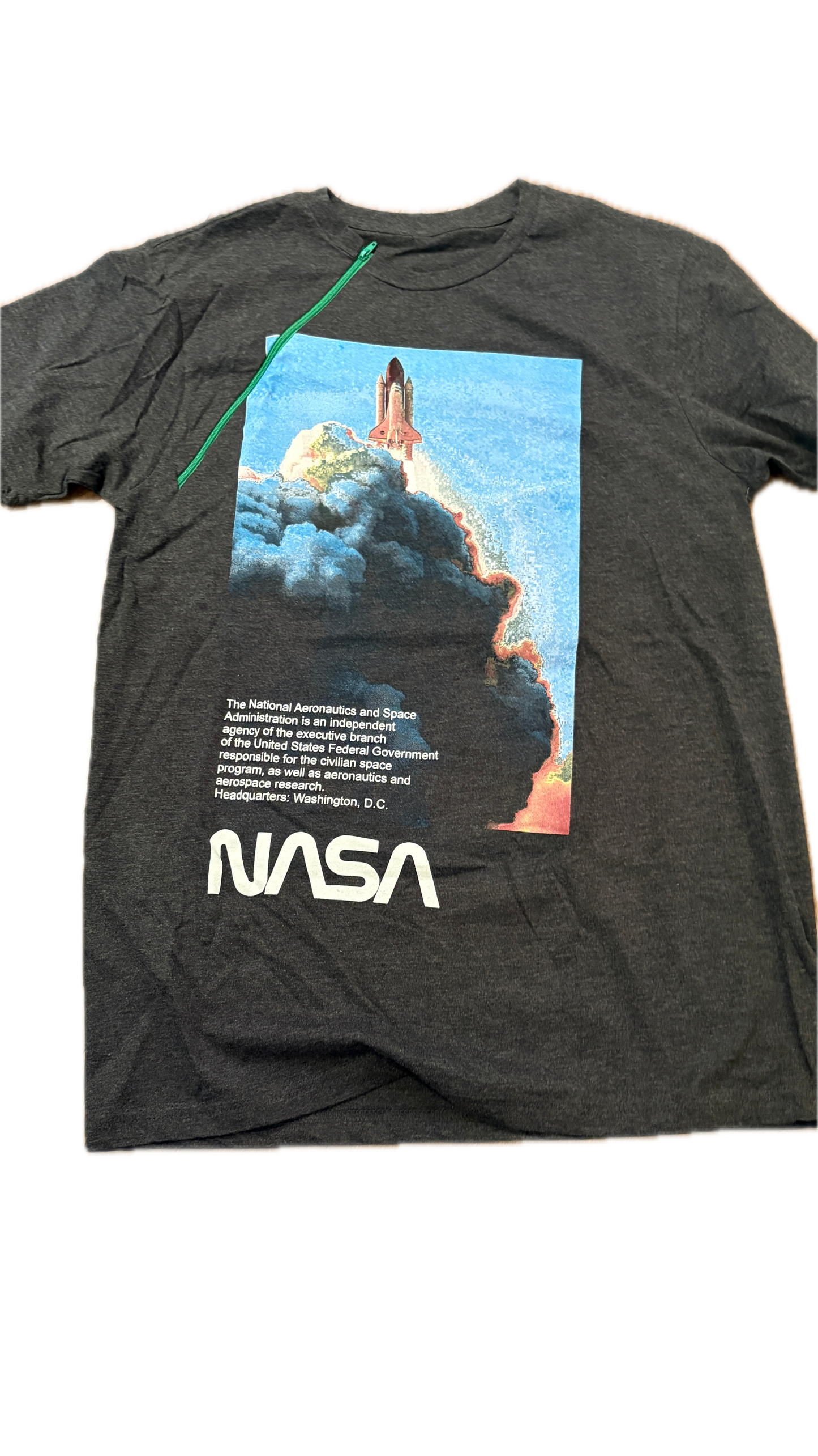 RIGHT ZIPPER NASA