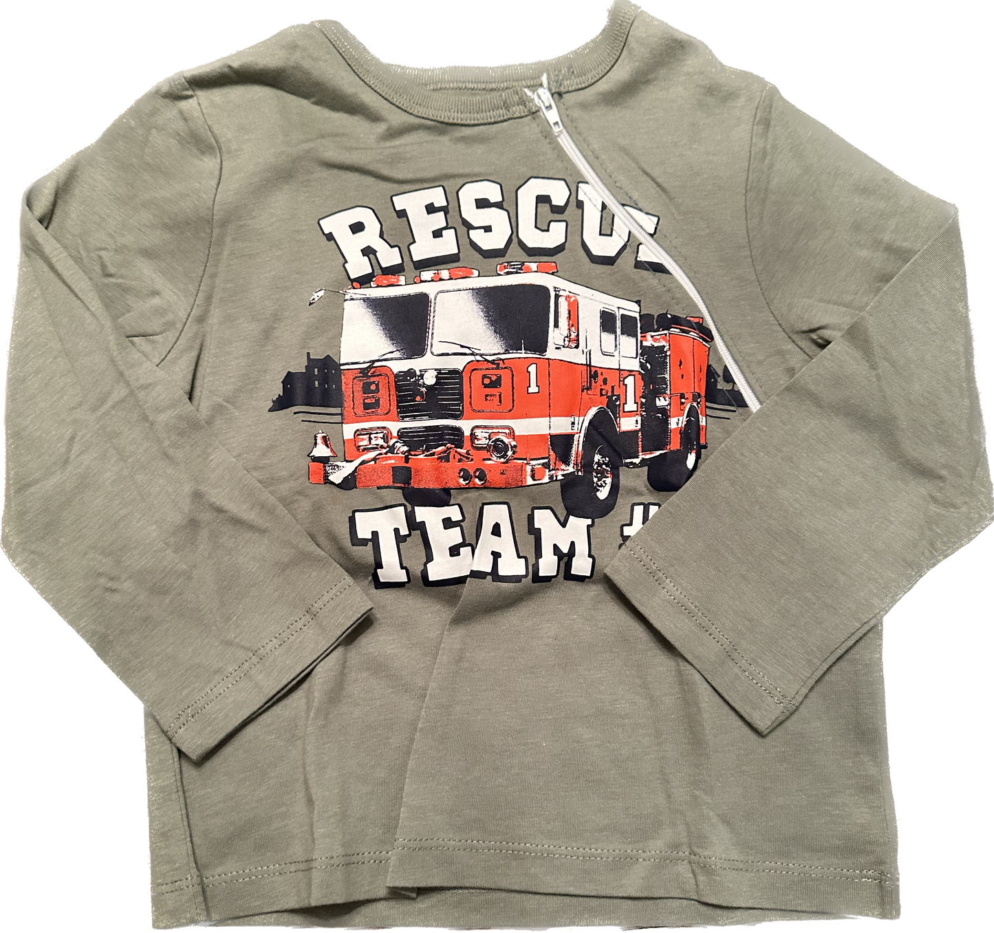 LEFT ZIPPER Rescue Team #1 Size 18-24M