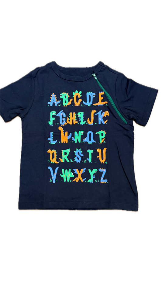 LEFT ZIPPER Alphabet