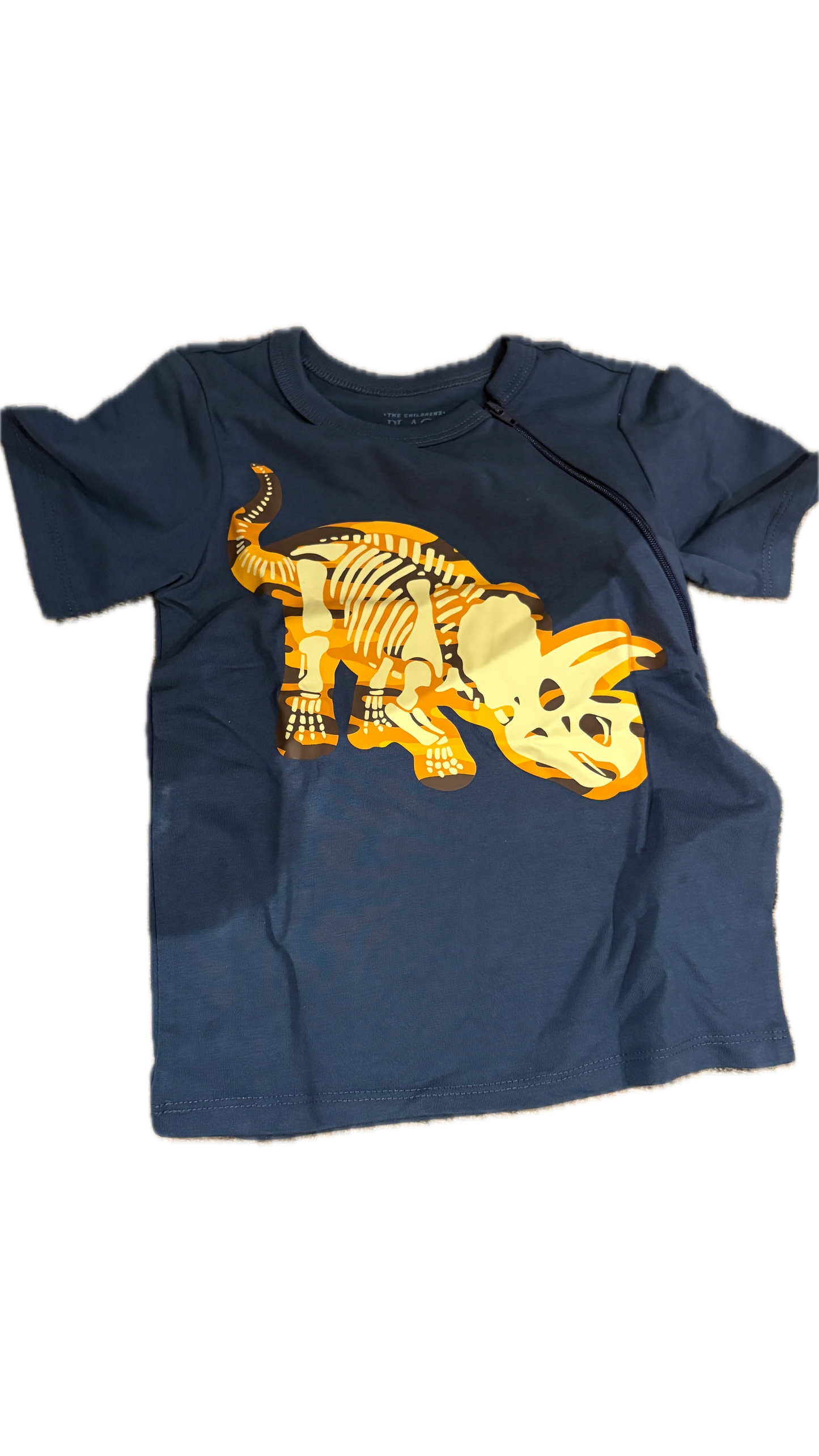 LEFT ZIPPER Skeleton Dino