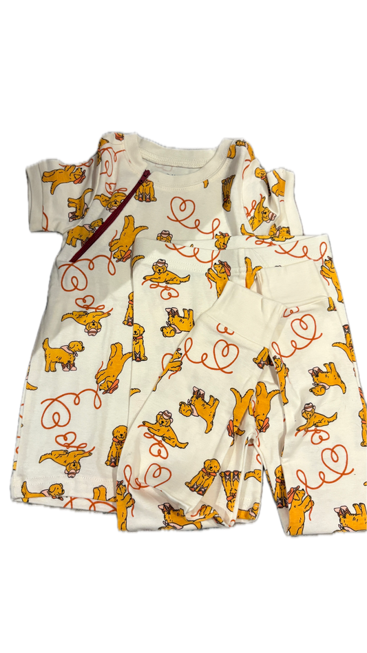 RIGHT ZIPPER Dog PJs