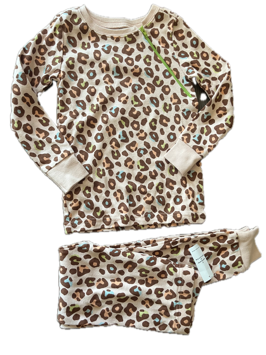 LEFT ZIPPER Spotted PJ's