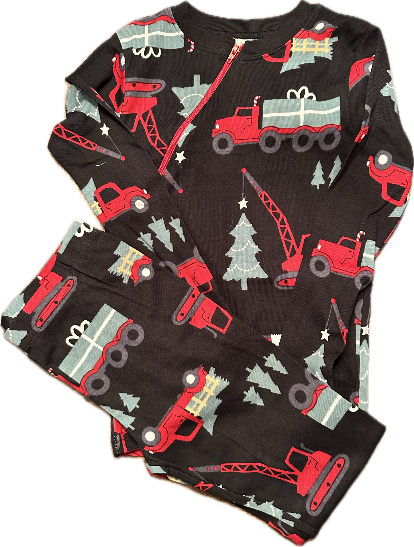 RIGHT ZIPPER Christmas PJ's