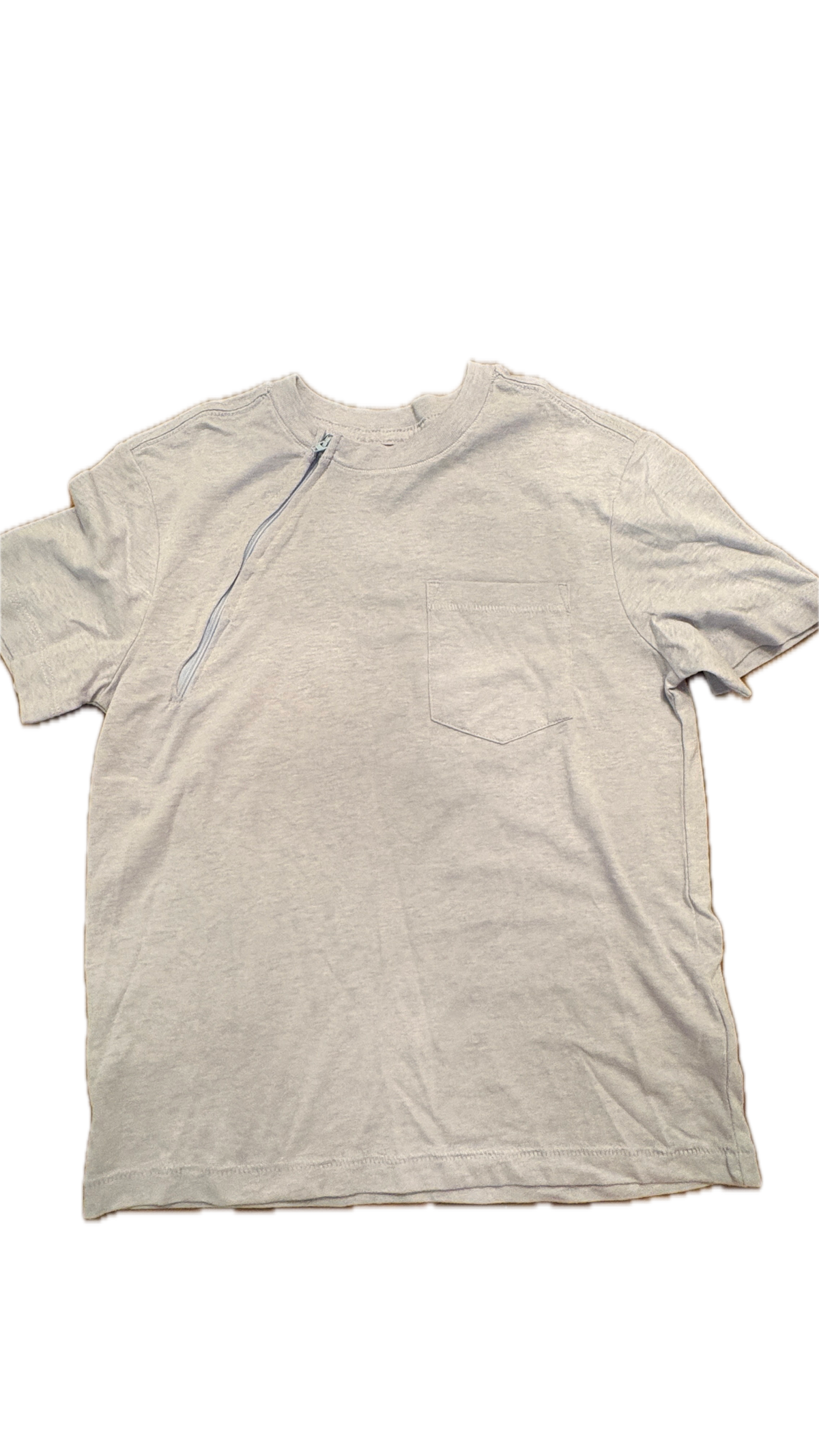 RIGHT ZIPPER Blue with Pocket