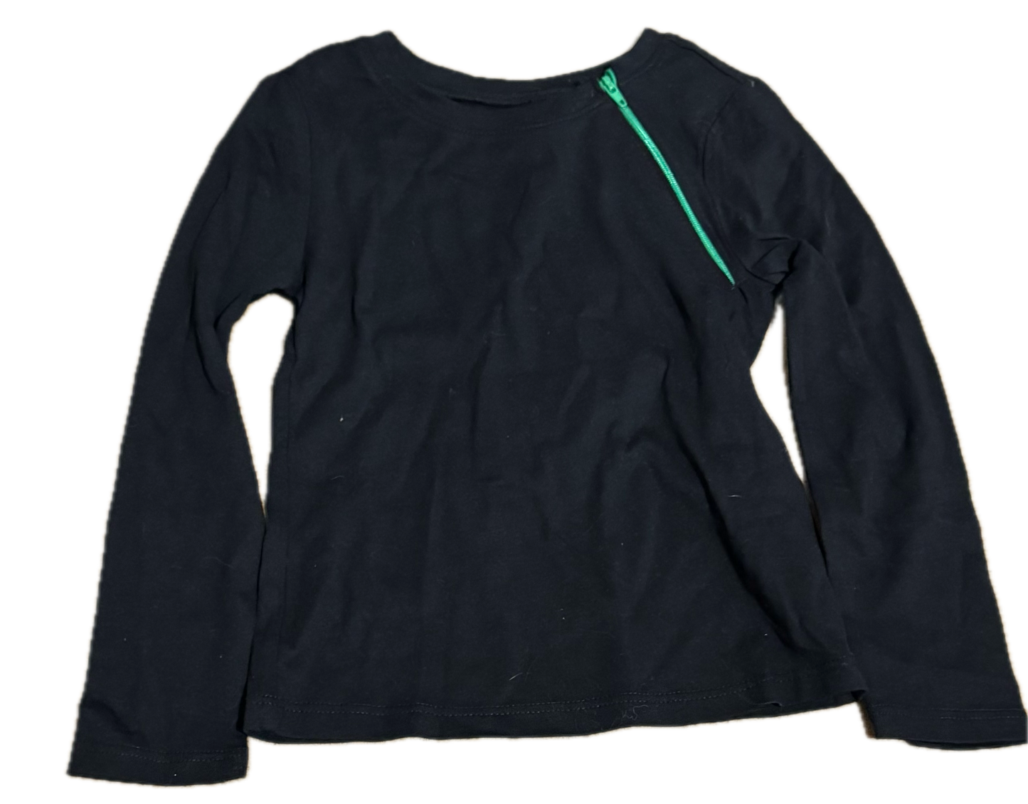 GENTLY USED LEFT ZIPPER Black