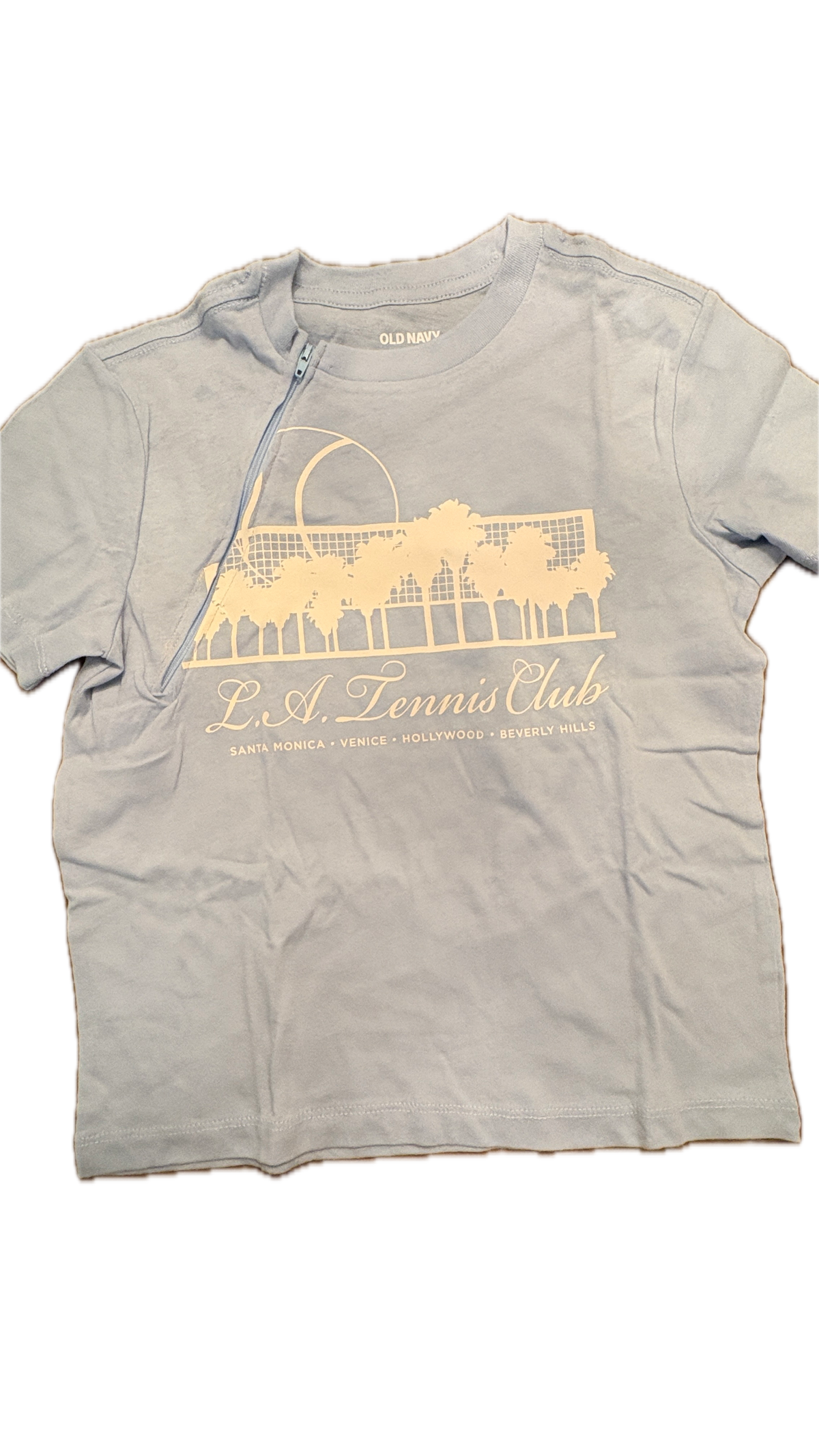 RIGHT ZIPPER LA Tennis Club