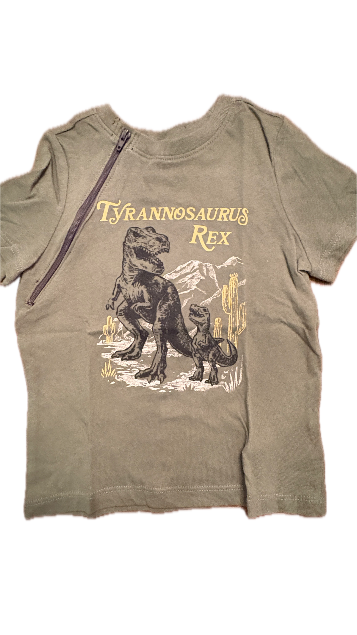RIGHT ZIPPER Tyrannosaurus Rex