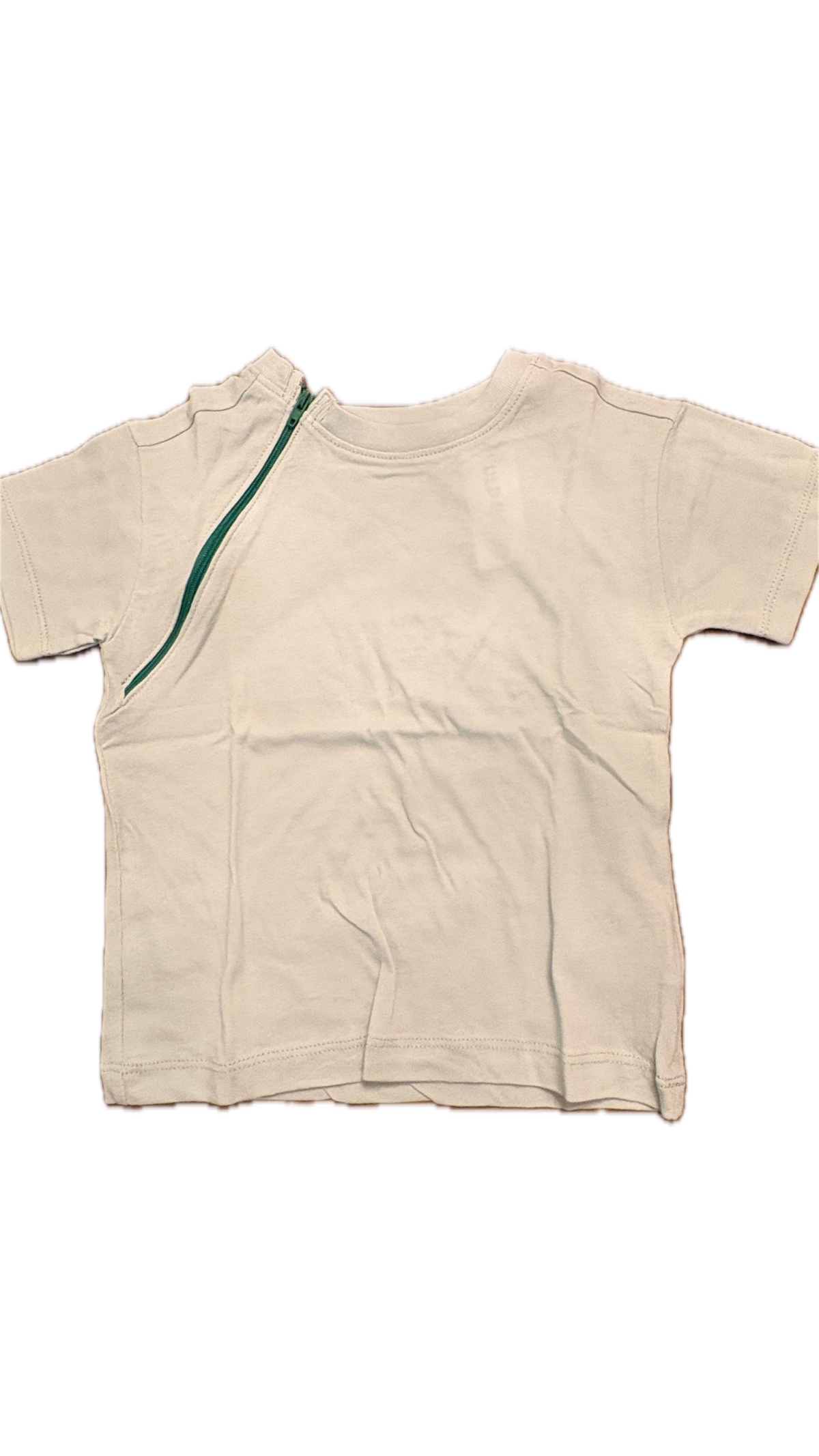 RIGHT ZIPPER Light Green