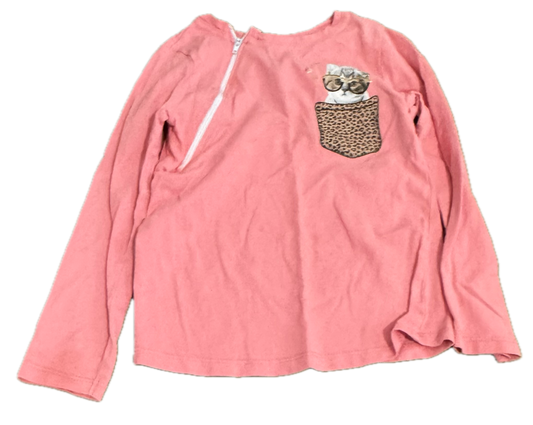 GENTLY USED RIGHT ZIPPER Pocket Cat