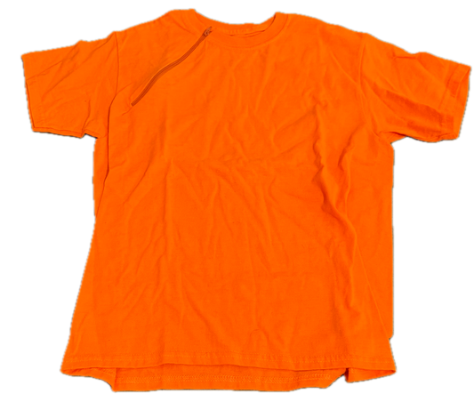 GENTLY USED RIGHT ZIPPER Orange Youth Medium
