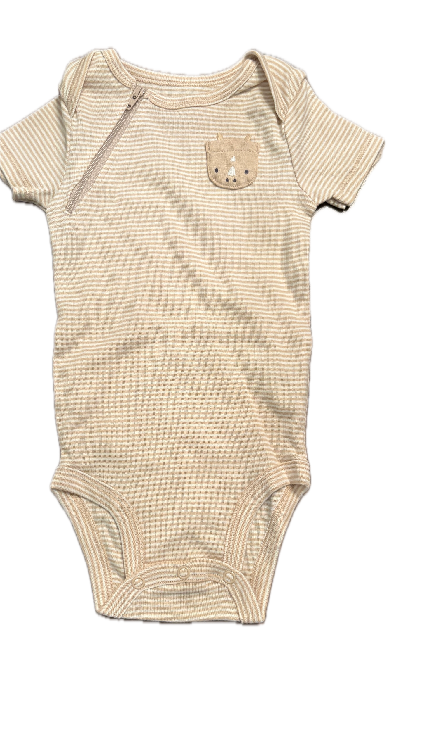 RIGHT ZIPPER Rhino Onesie