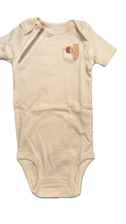 RIGHT ZIPPER Giraffe Onesie