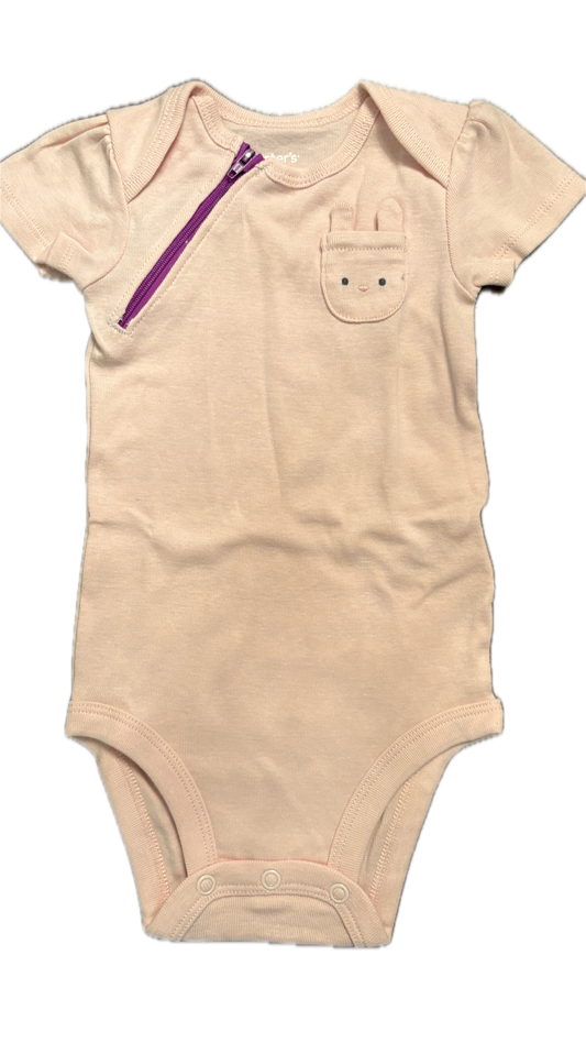 RIGHT ZIPPER Pig Onesie