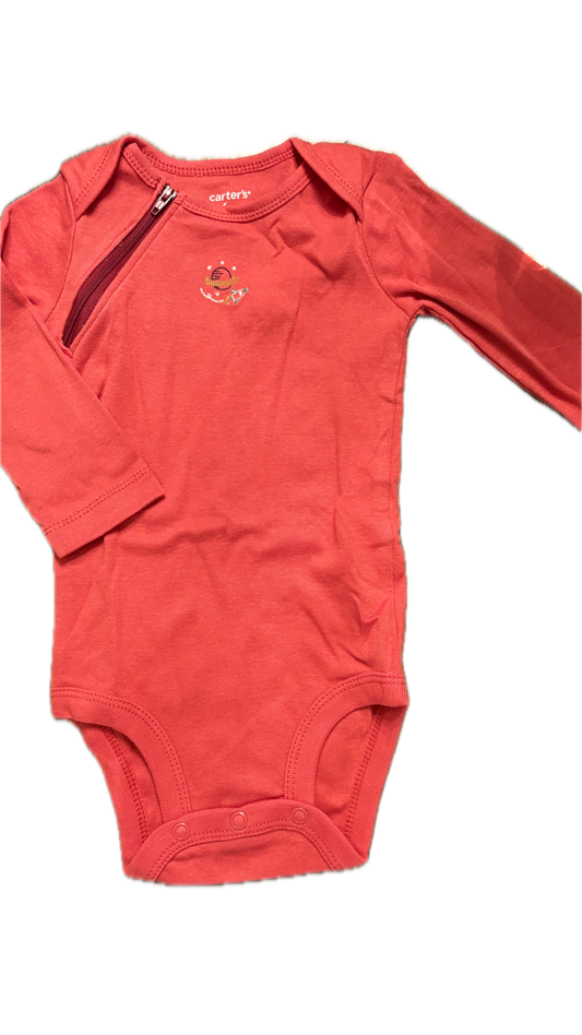 RIGHT ZIPPER Space Onesie