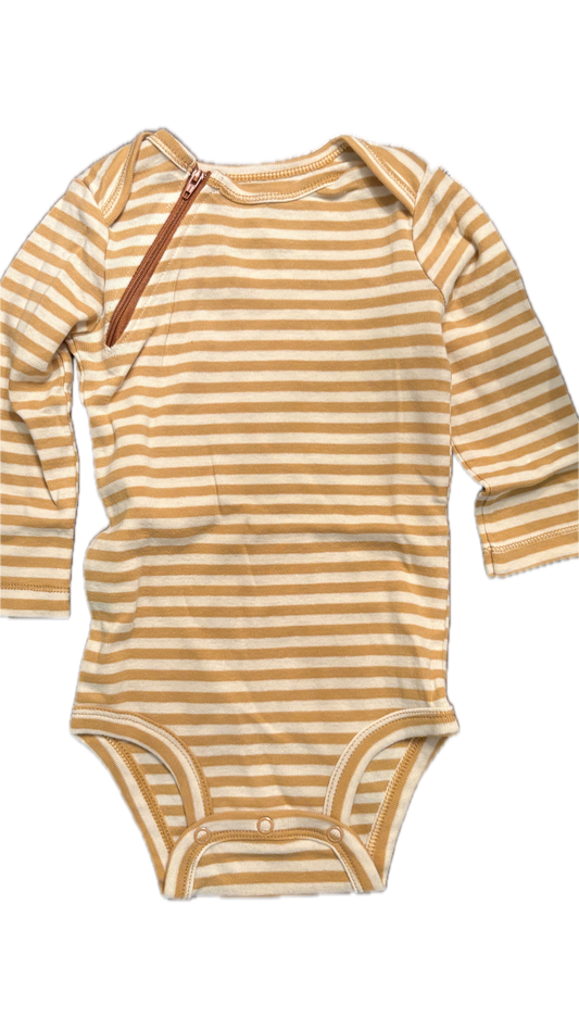 RIGHT ZIPPER Gold Stripes