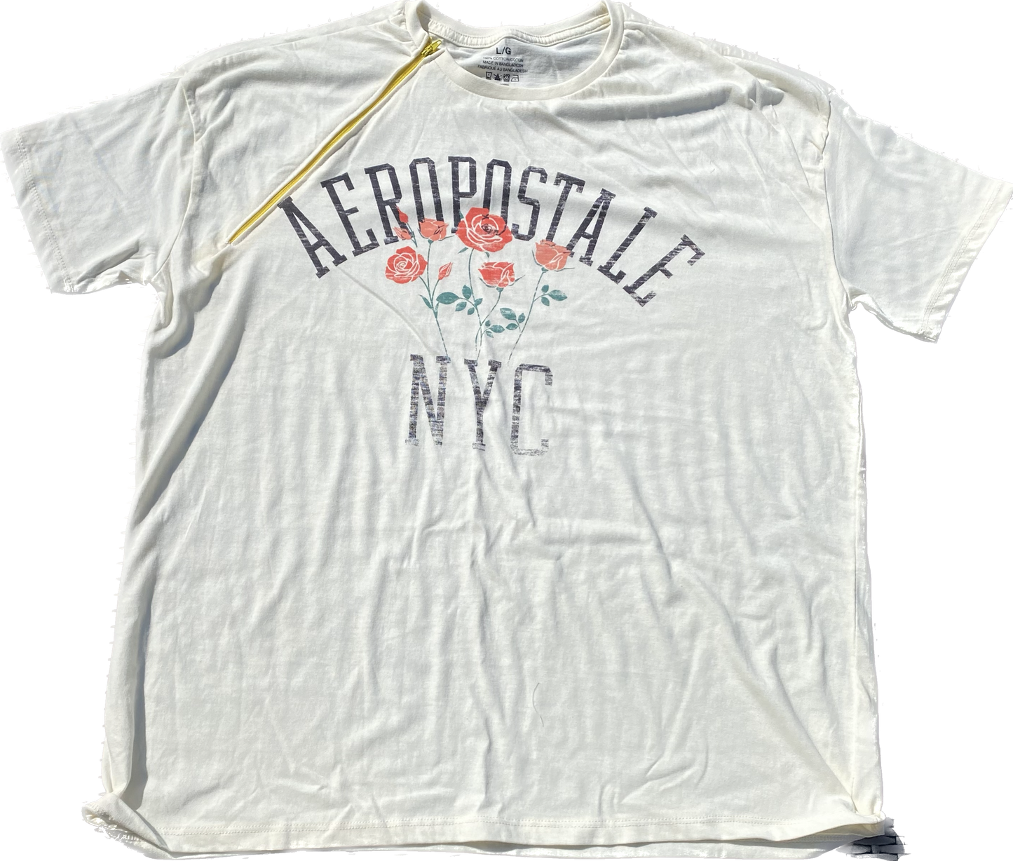 RIGHT ZIPPER Aeropostale NYC