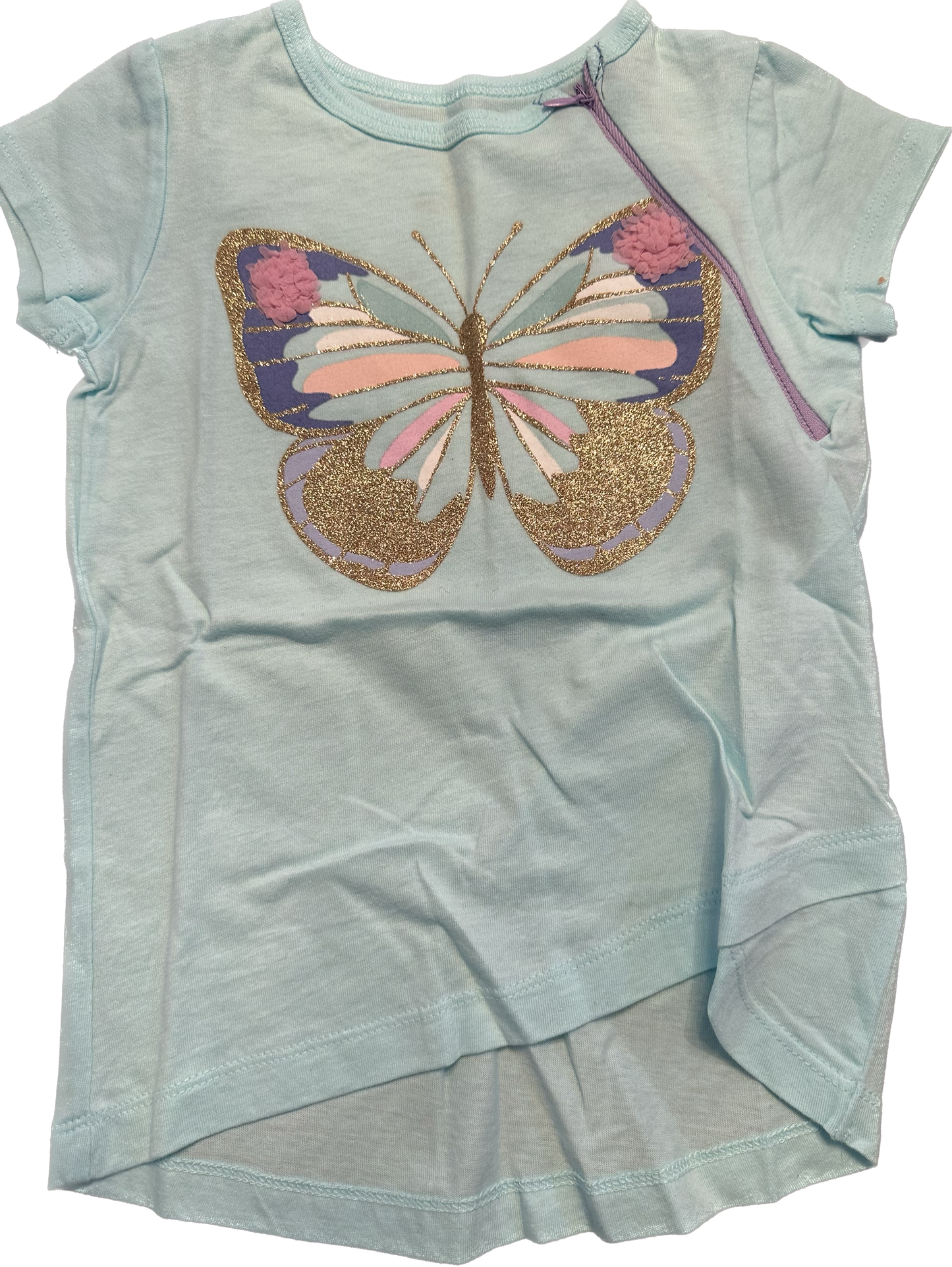 LEFT ZIPPER Butterfly Size 2T