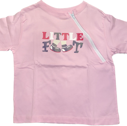 LEFT ZIPPER Little Feet Size 4