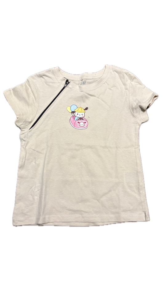 RIGHT ZIPPER Pochacco in Car