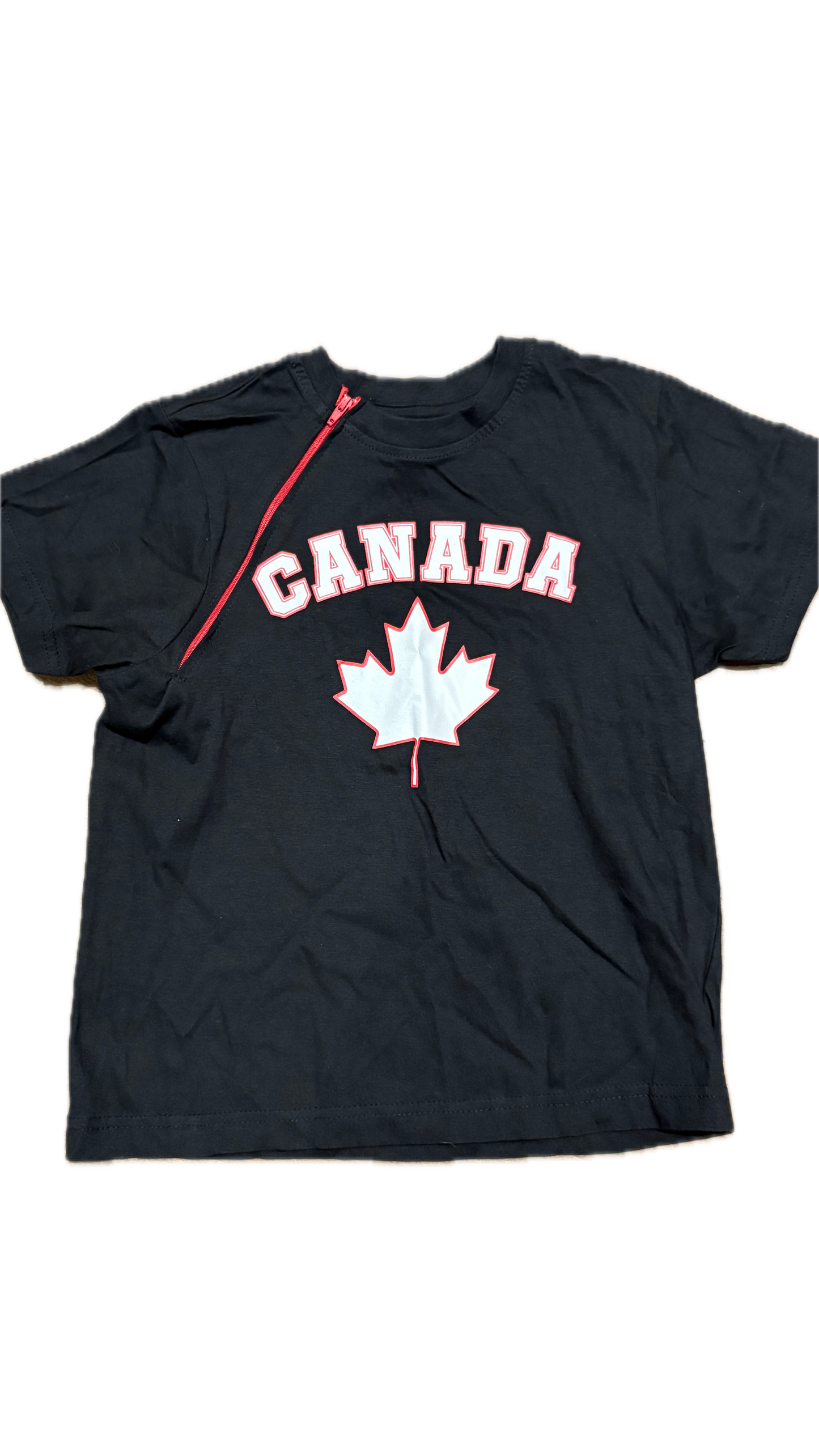 RIGHT ZIPPER Canada [BLACK]
