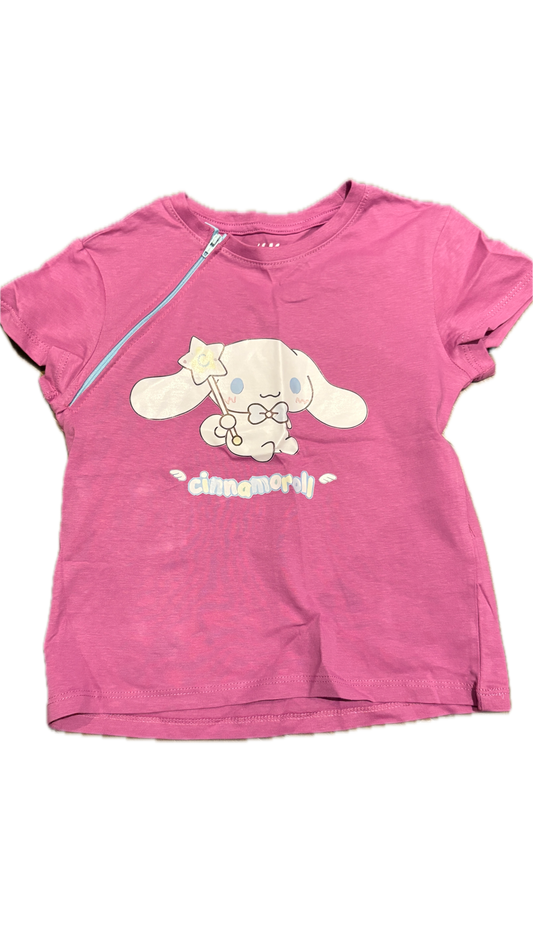 RIGHT ZIPPER Cinnamoroll Dark Pink