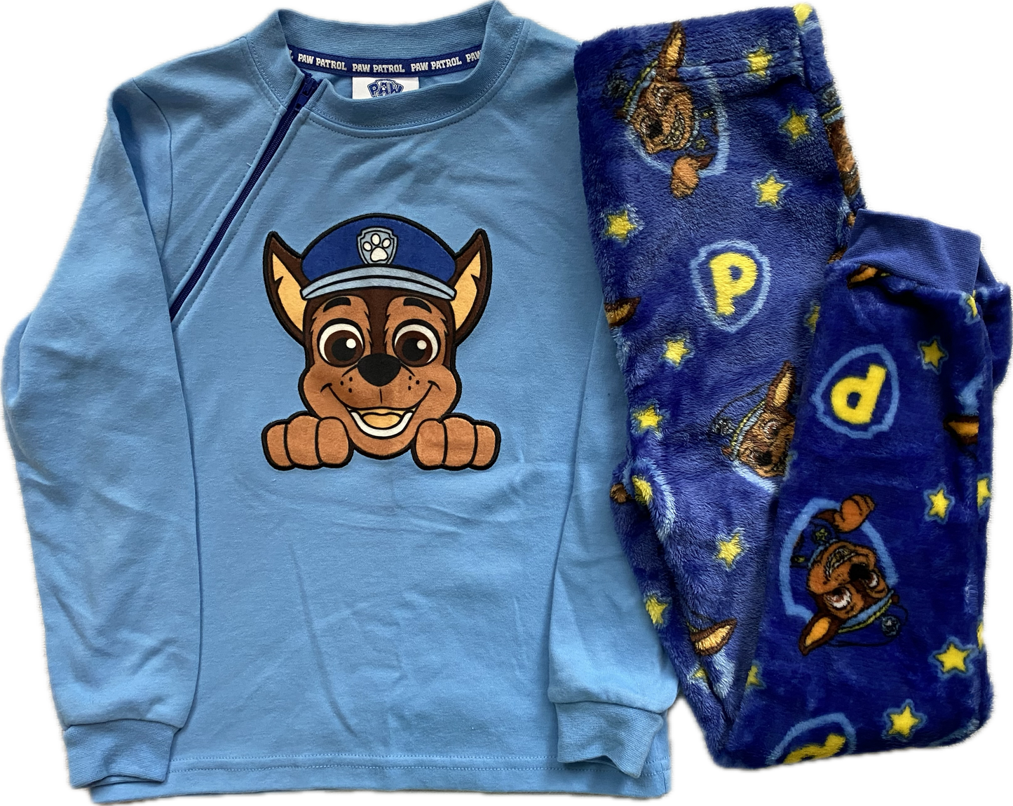 RIGHT ZIPPER Paw Patrol PJs