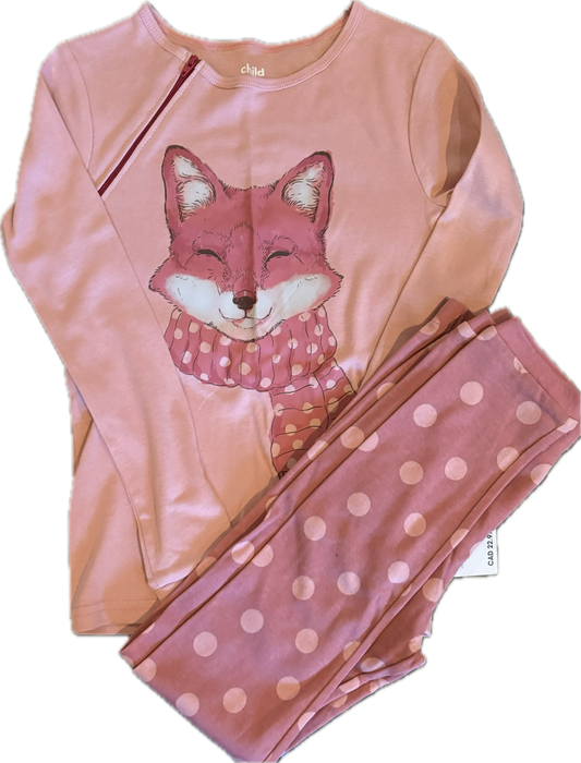 RIGHT ZIPPER Fox PJs