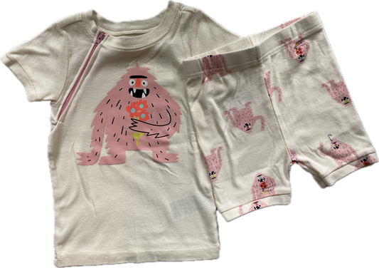 RIGHT ZIPPER Monster PJs