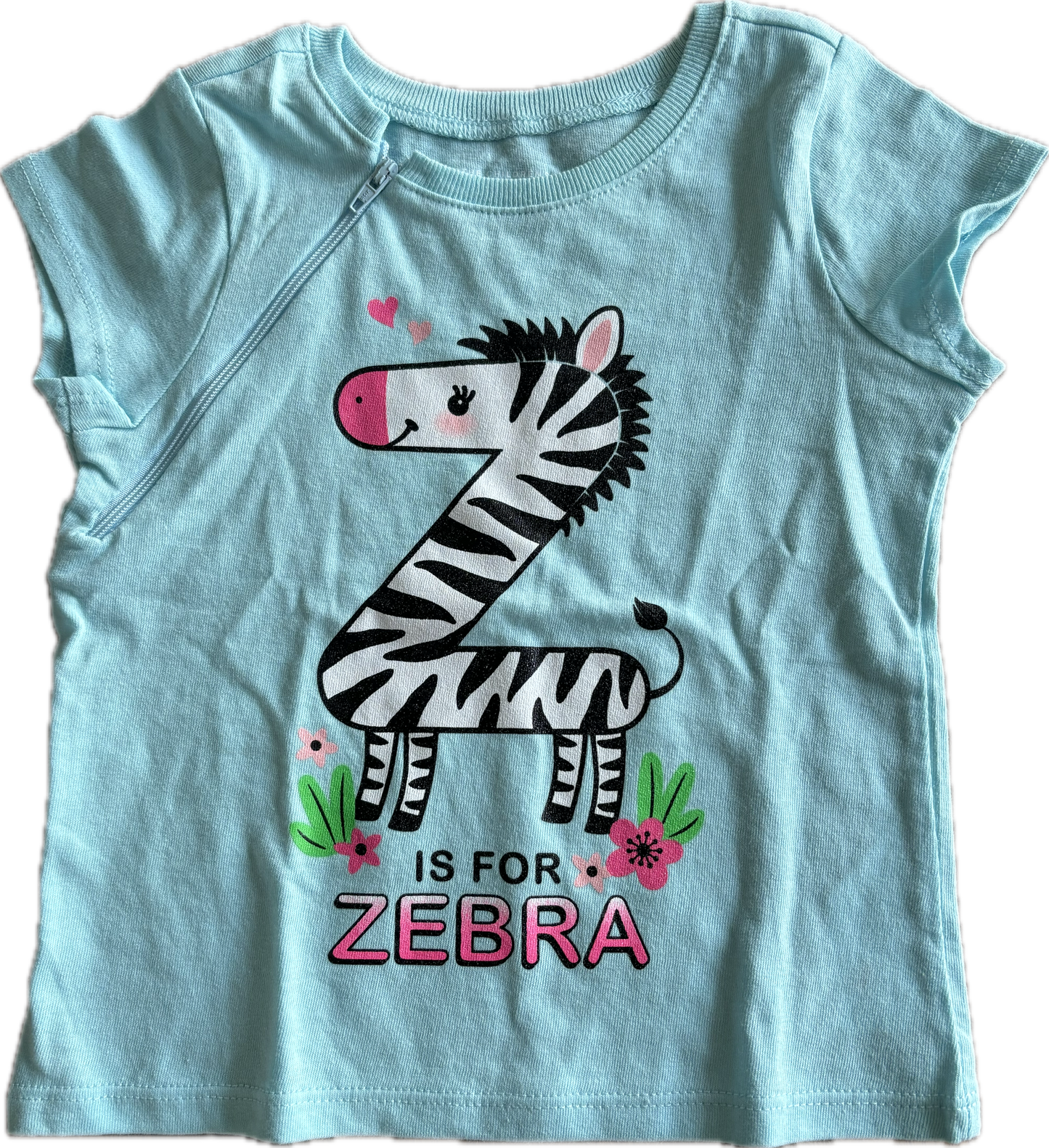 RIGHT ZIPPER Z is for Zebra