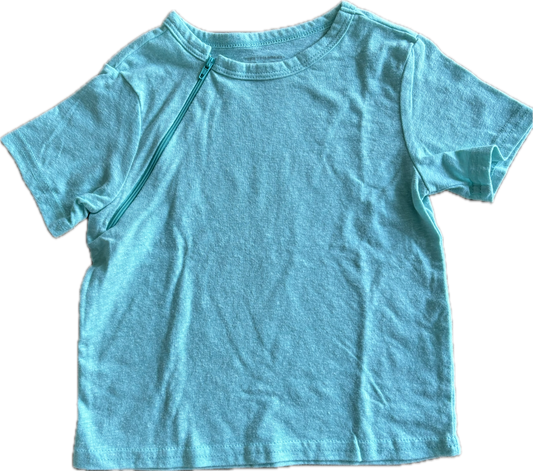 RIGHT ZIPPER Teal