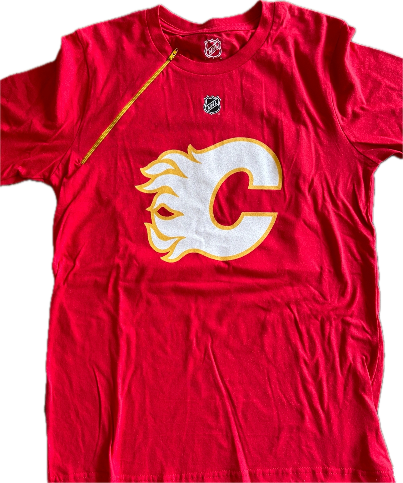 RIGHT ZIPPER Calgary Flames