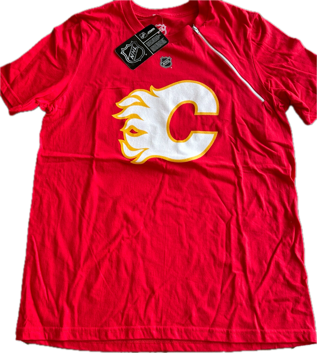 LEFT ZIPPER Calgary Flames