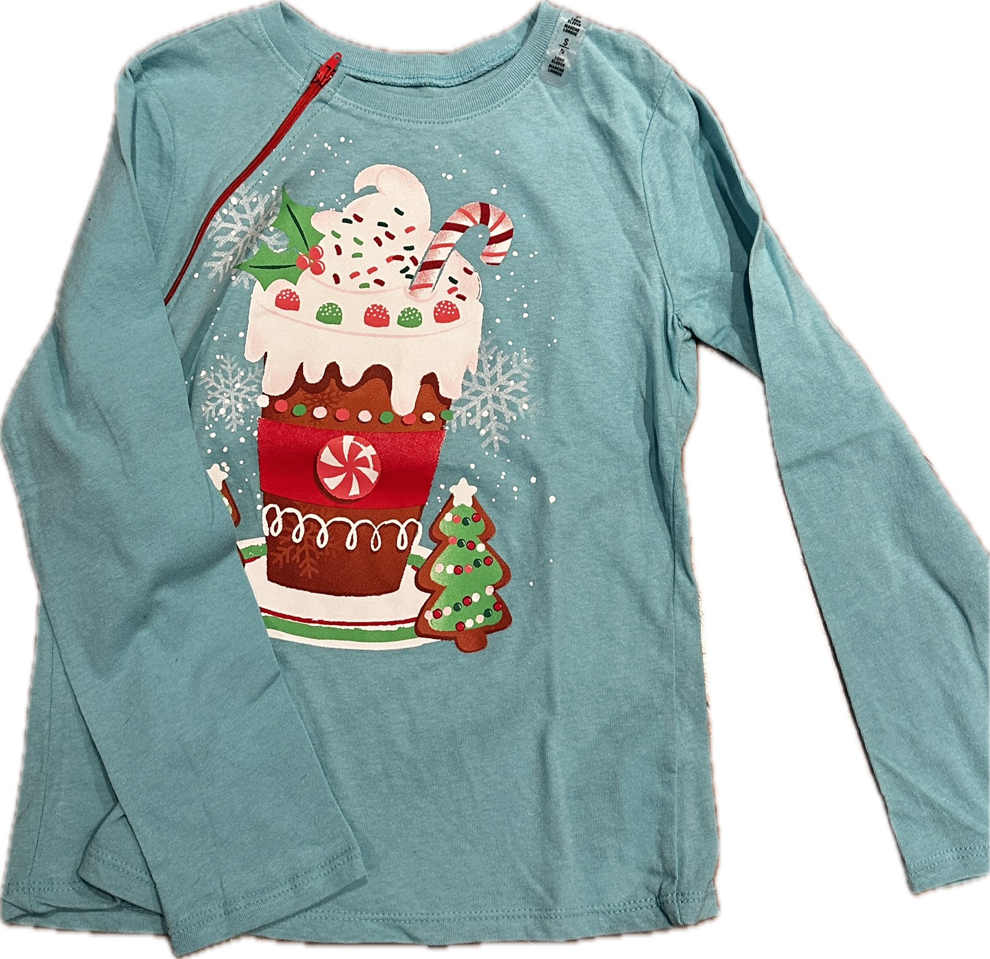 RIGHT ZIPPER Gingerbread Cupcake