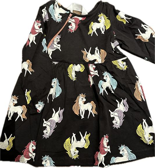 RIGHT ZIPPER Unicorn Dress