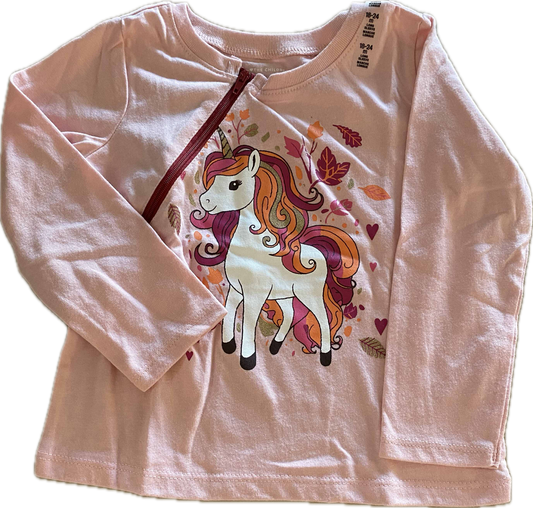 RIGHT ZIPPER Fall Unicorn