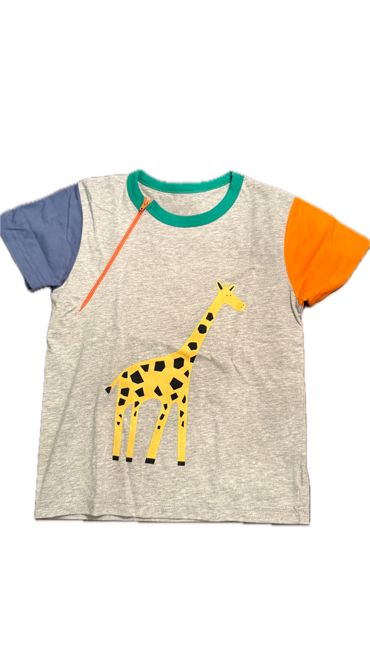 RIGHT ZIPPER Giraffe