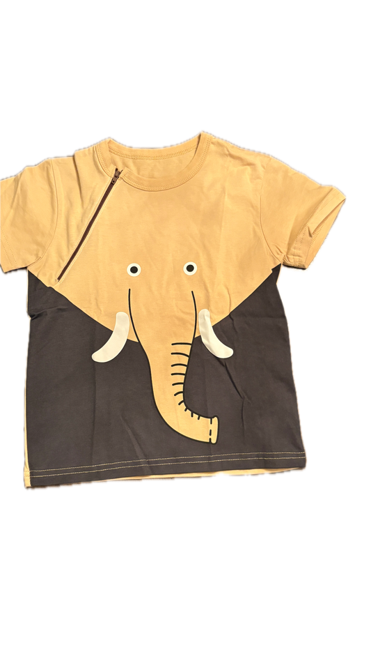 RIGHT ZIPPER Elephant