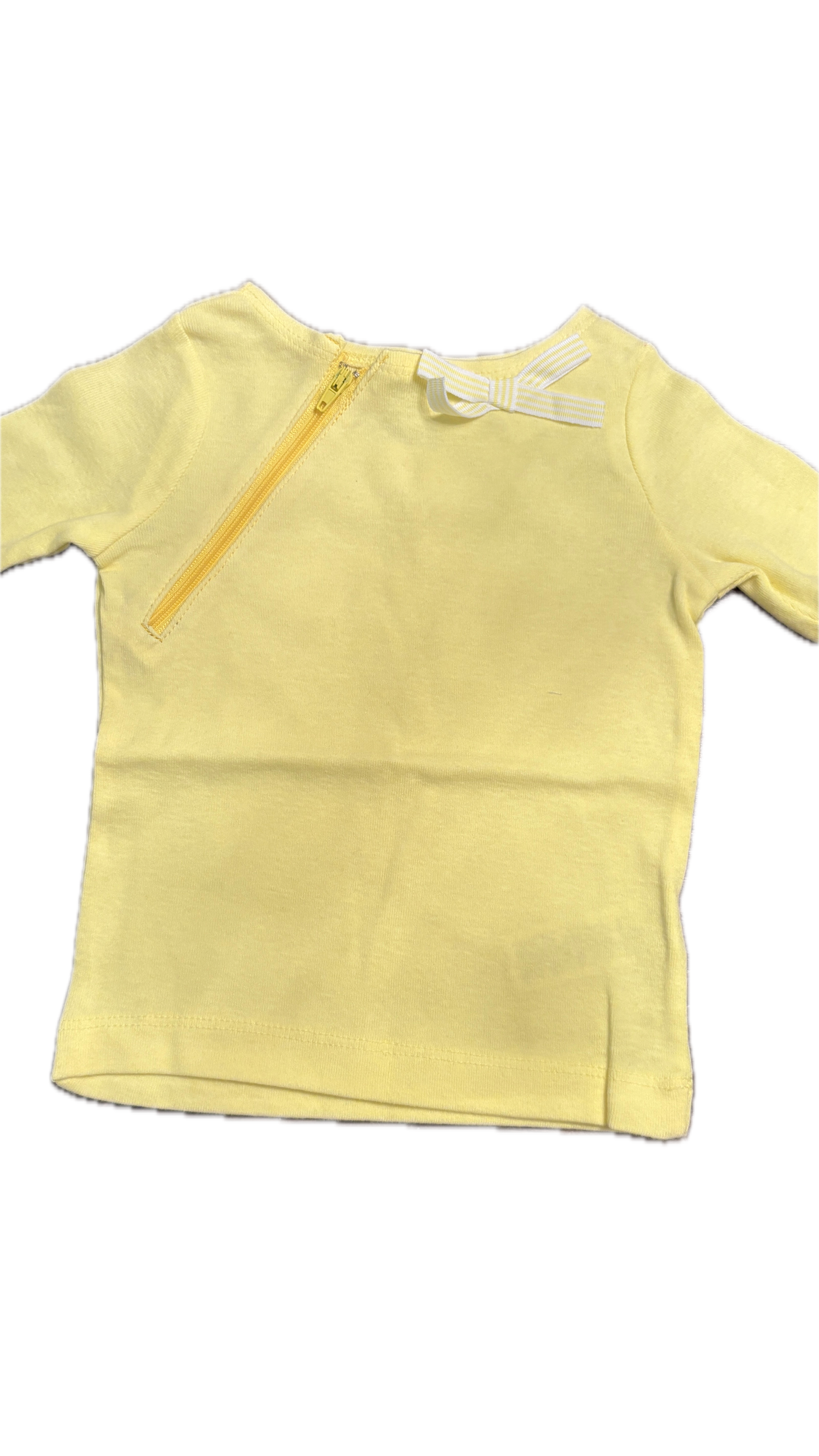 RIGHT ZIPPER Yellow