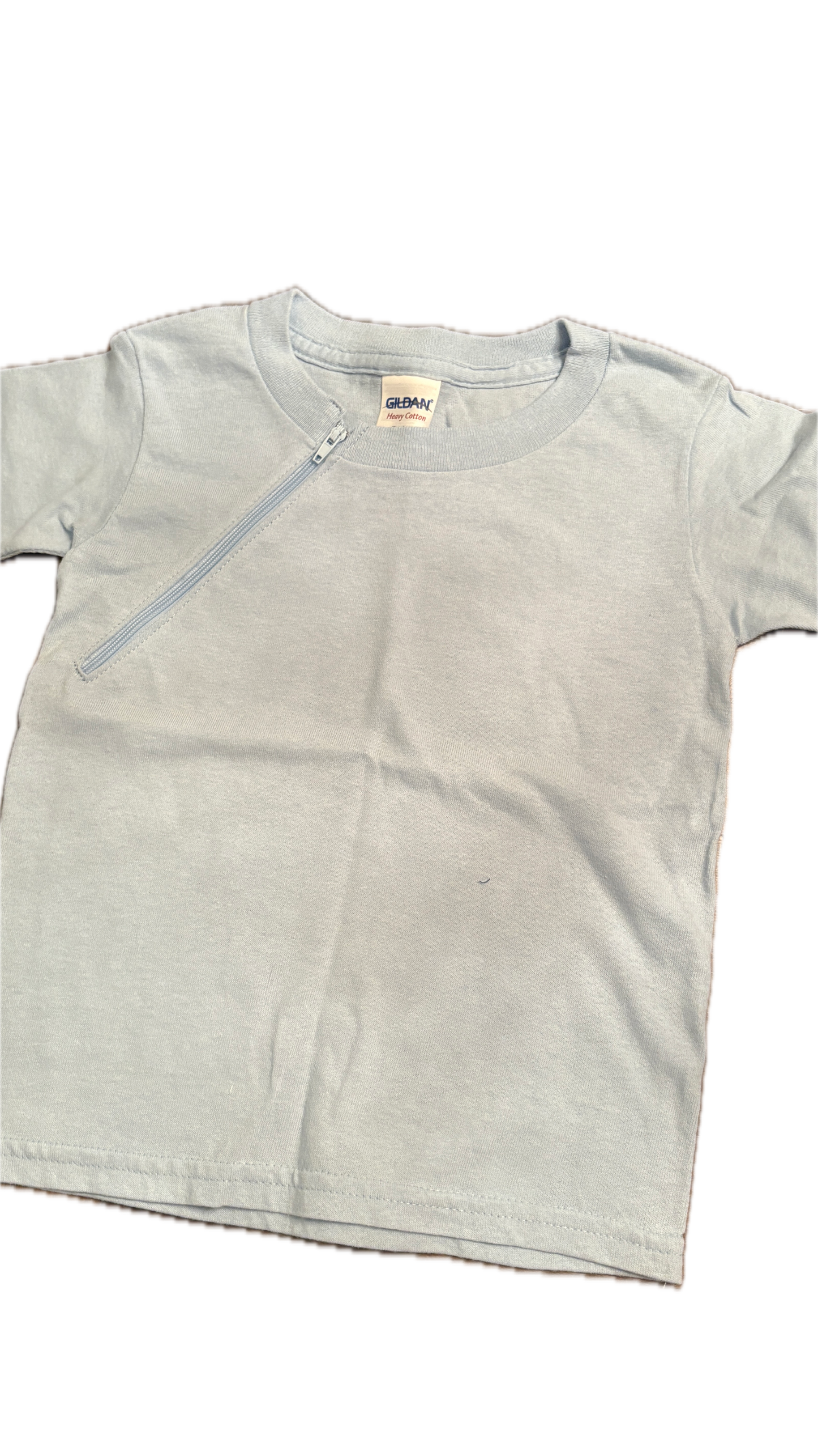RIGHT ZIPPER Light Blue Youth Large
