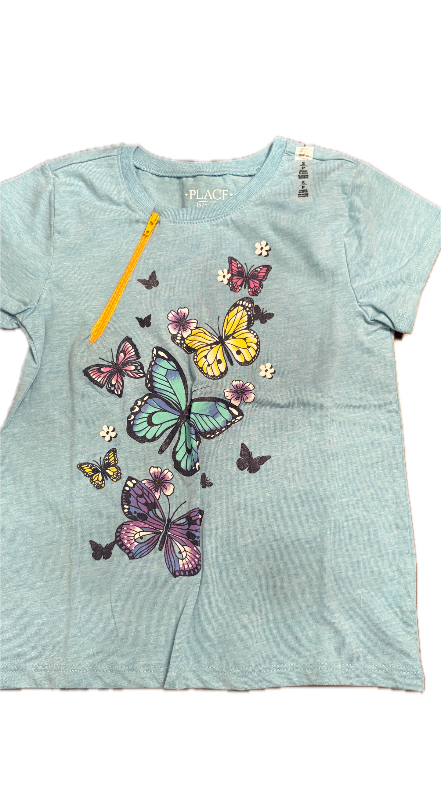 RIGHT ZIPPER Butterflies