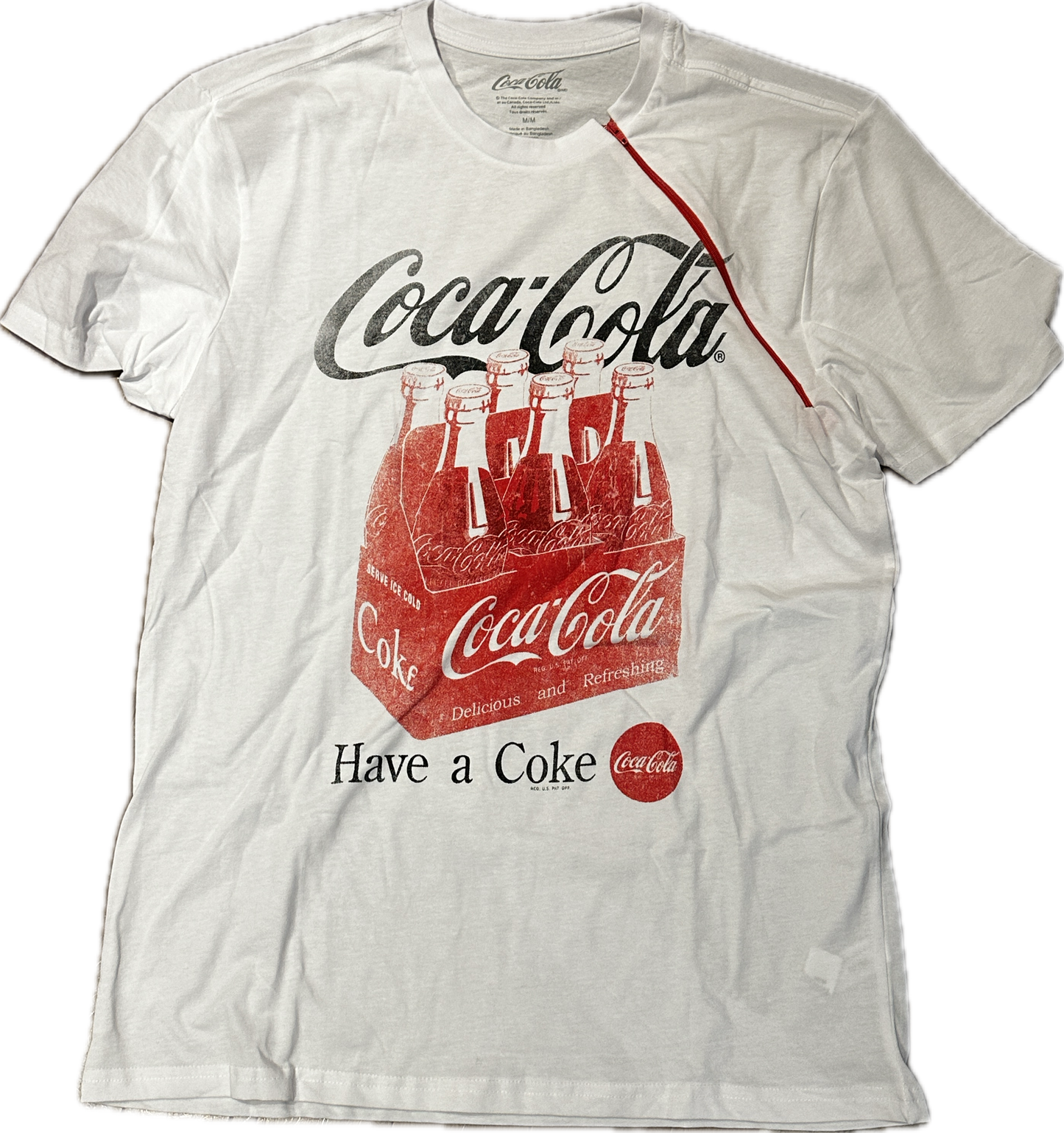 LEFT ZIPPER Have a Coke