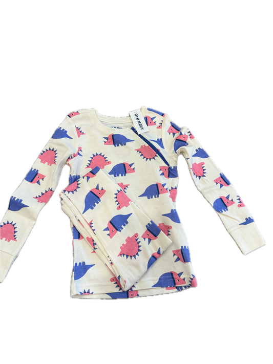 LEFT ZIPPER Dino PJ's