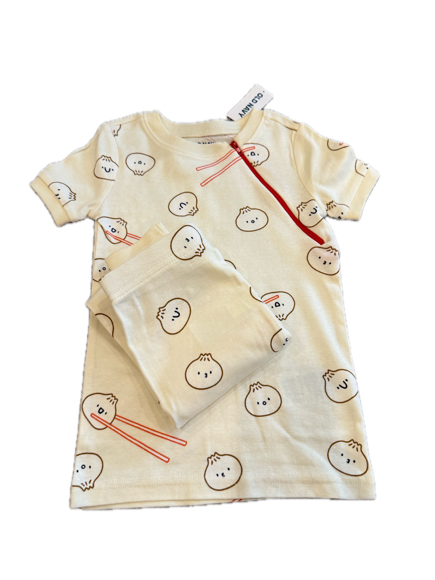 LEFT ZIPPER Dumpling PJ's