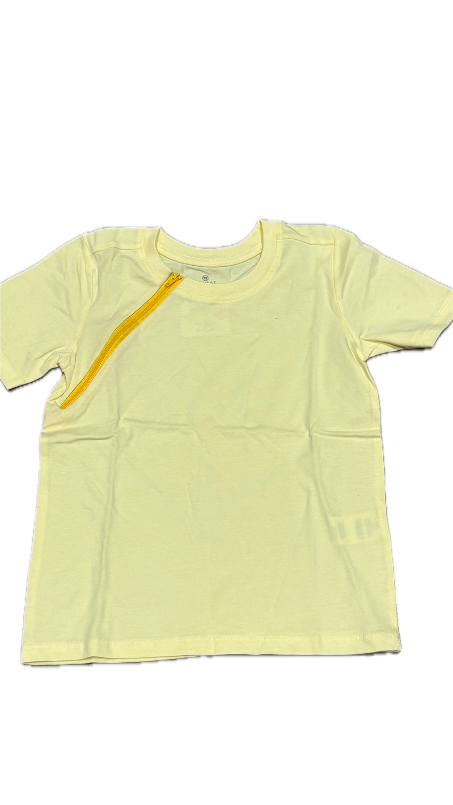 RIGHT ZIPPER Yellow