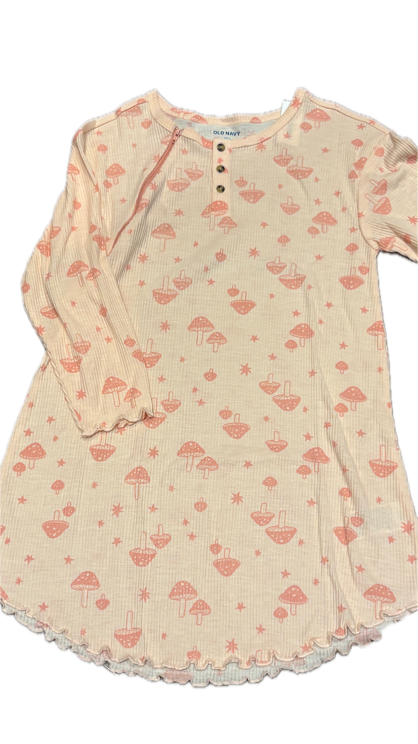 RIGHT ZIPPER Fungi Nightgown